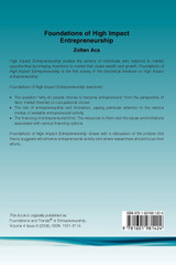 Foundations of High Impact Entrepreneurship