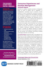 Consumer Experiences and Emotion Management Consumer Experiences and Emotion Management