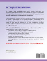ACT Aspire Math Workbook ACT Aspire Math Workbook