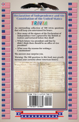 Declaration of Independence and the Constitution of the United States Trivia Declaration of Independence and the Constitution of the United States Trivia
