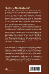 The Verse Novel in English The Verse Novel in English