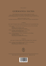 Germania Sacra, Das Bistum Brandenburg. Teil 1 Germania Sacra, Das Bistum Brandenburg. Teil 1