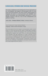 Language, Culture and the Dynamics of Age