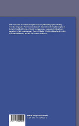 Fichte and the Phenomenological Tradition