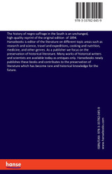 The history of negro suffrage in the South The history of negro suffrage in the South
