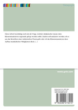 Klassenmusizieren als ästhetische Praxis oder als Aufbau musikalischer Fähigkeiten?