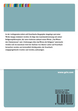 Die Religionskritik Ludwig Feuerbachs