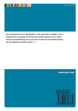 Die Beziehung und Trennung von Christentum und Judentum bei Justin