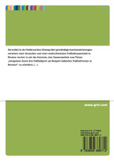 Integration durch den Fußballsport am Beispiel türkischer Fußballvereine in Bremen?