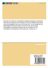 Korruption in Entwicklungsländern. Verbindung zwischen Korruption und Armut Korruption in Entwicklungsländern. Verbindung zwischen Korruption und Armut