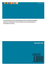 Die Weltwirtschaftskrise und der Aufstieg des Nationalsozialismus Die Weltwirtschaftskrise und der Aufstieg des Nationalsozialismus