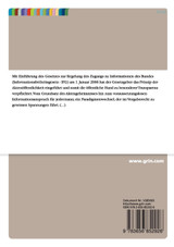 Akteneinsichts- und Informationsansprüche im Vergabeverfahren und im vergaberechtlichen Nachprüfungsverfahren Akteneinsichts- und Informationsansprüche im Vergabeverfahren und im vergaberechtlichen Nachprüfungsverfahren