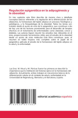 Regulación epigenética en la adipogénesis y la obesidad Regulación epigenética en la adipogénesis y la obesidad
