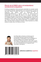 Efecto de la DHEA sobre el metabolismo cerebral de la dopamina