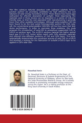 High Efficiency Ultra Thin Cadmium Telluride (CdTe) Solar Cells