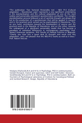 Five Factorial Psychological Test of Personality - NEO PI -3