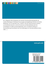 Die Urteilsverkündung der Nürnberger Prozesse gegen die Hauptkriegsverbrecher im Spiegel der Presseberichterstattung Die Urteilsverkündung der Nürnberger Prozesse gegen die Hauptkriegsverbrecher im Spiegel der Presseberichterstattung