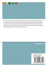 Ist Gender Mainstreaming ein Emanzipationserfolg der Frau?