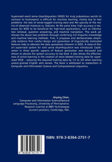 Towards High-Performance Word Sense Disambiguation- Combining Rich Linguistic Knowledge and Machine Learning Approaches Towards High-Performance Word Sense Disambiguation- Combining Rich Linguistic Knowledge and Machine Learning Approaches