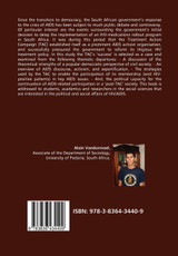 Civil Society and Democracy in Post-apartheid South Africa Civil Society and Democracy in Post-apartheid South Africa