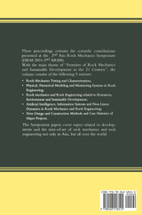 Frontiers of Rock Mechanics and Sustainable Development in the 21st Century