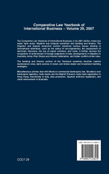Comparative Law Yearbook of International Business Volume 29 Comparative Law Yearbook of International Business Volume 29