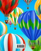 Amusement dans le ciel - Livre de coloriage de montgolfières pour enfants - Les plus incroyables aventures aériennes