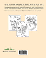 Relaxing Horses Adult Coloring Book Relaxing Horses Adult Coloring Book