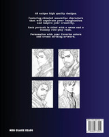 Anime Art Warrior Men Anime & Fantasy Portraits Coloring Book Anime Art Warrior Men Anime & Fantasy Portraits Coloring Book
