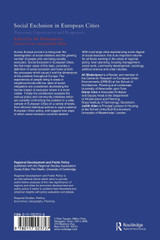 Social Exclusion in European Cities Social Exclusion in European Cities