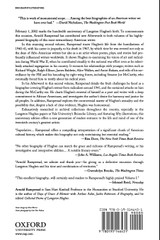 The Life of Langston Hughes, Volume 2 The Life of Langston Hughes, Volume 2