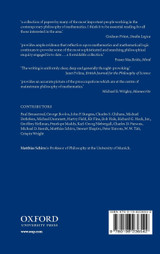 The Philosophy of Mathematics Today