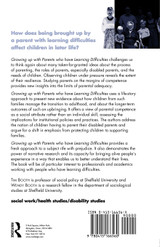 Growing up with Parents who have Learning Difficulties Growing up with Parents who have Learning Difficulties