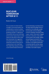 Nuclear Terrorism After 9/11 Nuclear Terrorism After 9/11