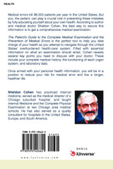 The Patient's Guide to the Complete Medical Examination and the Prevention of Medical Errors