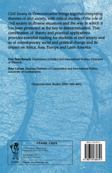Civil Society in Democratization Civil Society in Democratization
