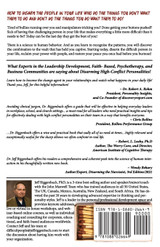 Disarming High-Conflict Personalities