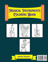 Musical Instruments Coloring Book Musical Instruments Coloring Book