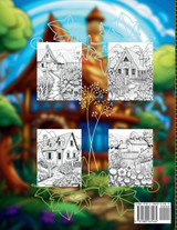 Garden Cottages in the Country Coloring Book Garden Cottages in the Country Coloring Book
