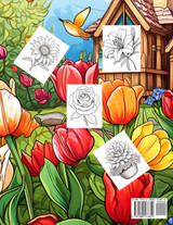 Colorful Flowers Coloring Book Colorful Flowers Coloring Book