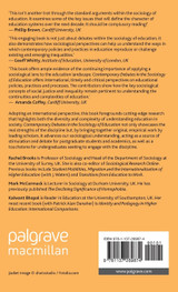 Contemporary Debates in the Sociology of Education Contemporary Debates in the Sociology of Education