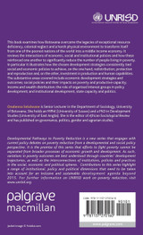 Poverty Reduction and Changing Policy Regimes in Botswana