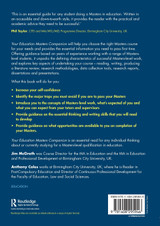 Your Education Masters Companion