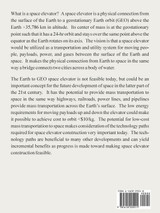 Space Elevators