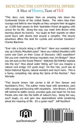 BICYCLING THE CONTINENTAL DIVIDE