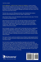Rush Limbaugh, "I hope he Fails," Bailed out America.