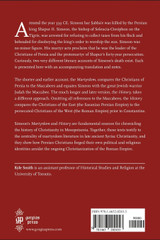 The Martyrdom and History of Blessed Simeon bar Sabba'e