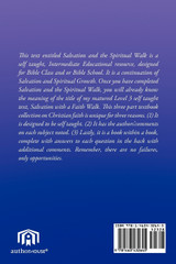 Salvation and the Spiritual Walk, Level 2