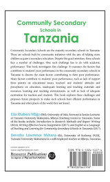 Community Secondary Schools in Tanzania Community Secondary Schools in Tanzania