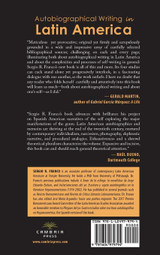 Autobiographical Writing in Latin America Autobiographical Writing in Latin America